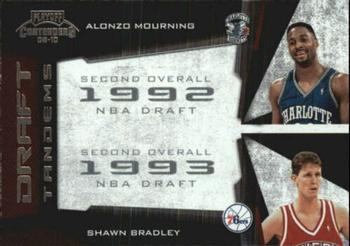 2009-10 Panini Playoff Contenders - Draft Tandems #9 Alonzo Mourning / Shawn Bradley Front
