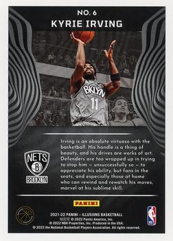 2021-22 Panini Illusions #6 Kyrie Irving Back