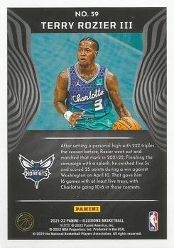 2021-22 Panini Illusions #59 Terry Rozier III Back