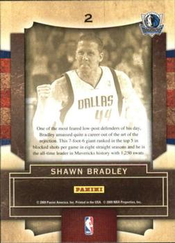2009-10 Panini Playoff Contenders - Legendary Contenders #2 Shawn Bradley Back