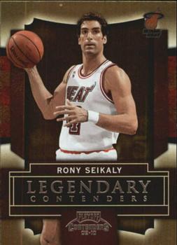 2009-10 Panini Playoff Contenders - Legendary Contenders #10 Rony Seikaly Front