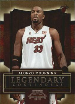 2009-10 Panini Playoff Contenders - Legendary Contenders #13 Alonzo Mourning Front