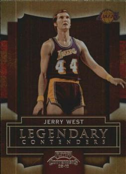 2009-10 Panini Playoff Contenders - Legendary Contenders #20 Jerry West Front