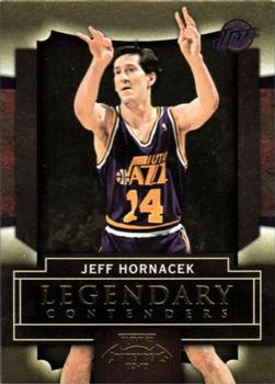 2009-10 Panini Playoff Contenders - Legendary Contenders Gold #3 Jeff Hornacek Front