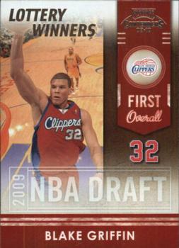 2009-10 Panini Playoff Contenders - Lottery Winners #7 Blake Griffin Front