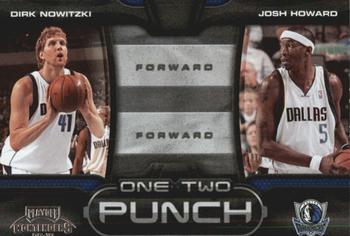 2009-10 Panini Playoff Contenders - One-Two Punch #7 Dirk Nowitzki / Josh Howard Front