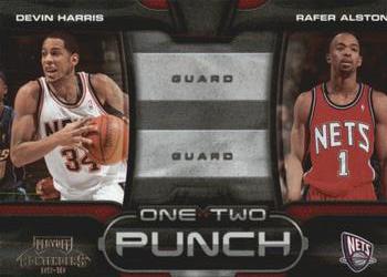 2009-10 Panini Playoff Contenders - One-Two Punch #12 Devin Harris / Rafer Alston Front