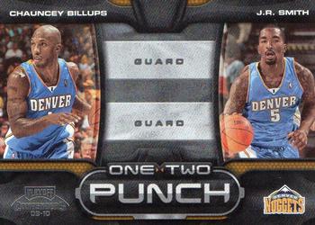 2009-10 Panini Playoff Contenders - One-Two Punch #14 Chauncey Billups / J.R. Smith Front