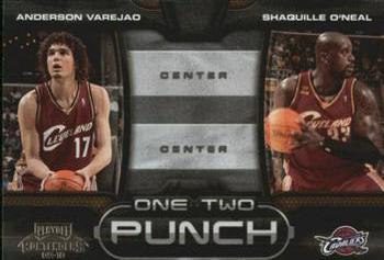 2009-10 Panini Playoff Contenders - One-Two Punch #22 Anderson Varejao / Shaquille O'Neal Front