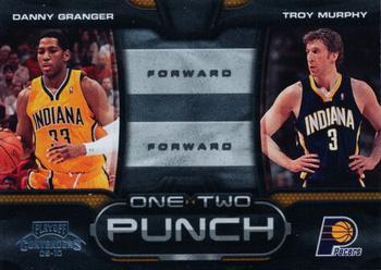 2009-10 Panini Playoff Contenders - One-Two Punch #24 Danny Granger / Troy Murphy Front