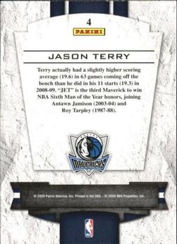 2009-10 Panini Playoff Contenders - Perennial Contenders #4 Jason Terry Back