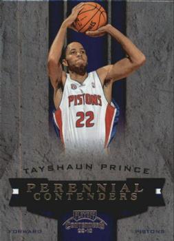2009-10 Panini Playoff Contenders - Perennial Contenders #6 Tayshaun Prince Front