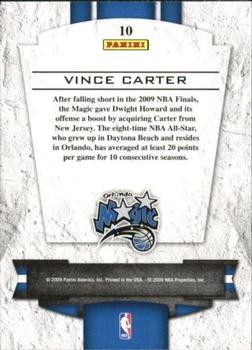 2009-10 Panini Playoff Contenders - Perennial Contenders #10 Vince Carter Back