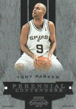 2009-10 Panini Playoff Contenders - Perennial Contenders #13 Tony Parker Front