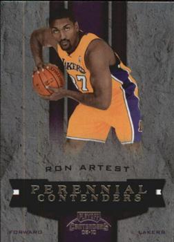 2009-10 Panini Playoff Contenders - Perennial Contenders #15 Ron Artest Front