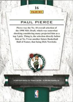 2009-10 Panini Playoff Contenders - Perennial Contenders #16 Paul Pierce Back