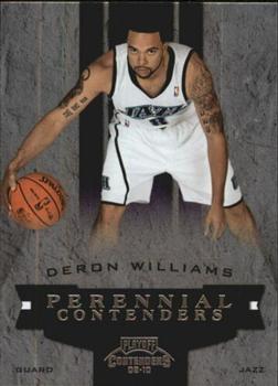 2009-10 Panini Playoff Contenders - Perennial Contenders #17 Deron Williams Front