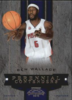 2009-10 Panini Playoff Contenders - Perennial Contenders #18 Ben Wallace Front