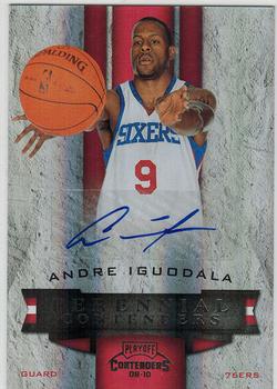 2009-10 Panini Playoff Contenders - Perennial Contenders Autographs #20 Andre Iguodala Front