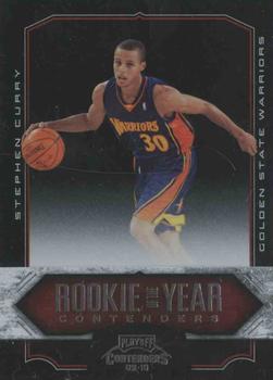 2009-10 Panini Playoff Contenders - Rookie of the Year Contenders #10 Stephen Curry Front