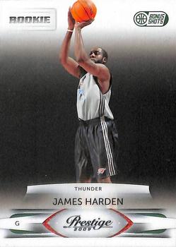 2009-10 Panini Prestige - Bonus Shots Green #203 James Harden Front