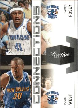 2009-10 Panini Prestige - Connections #5 James Posey / David West Front