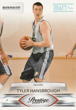 2009-10 Panini Prestige - Draft Picks Light Blue #163 Tyler Hansbrough Front