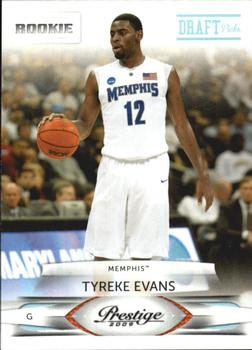 2009-10 Panini Prestige - Draft Picks Light Blue #180 Tyreke Evans Front