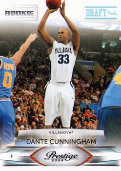 2009-10 Panini Prestige - Draft Picks Light Blue #183 Dante Cunningham Front