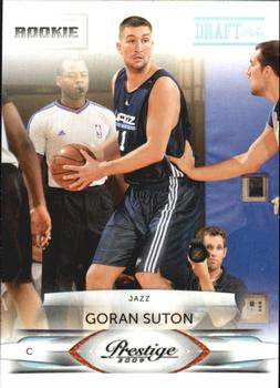 2009-10 Panini Prestige - Draft Picks Light Blue #193 Goran Suton Front
