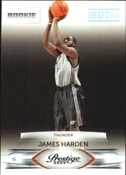 2009-10 Panini Prestige - Draft Picks Light Blue #203 James Harden Front
