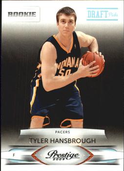 2009-10 Panini Prestige - Draft Picks Light Blue #213 Tyler Hansbrough Front
