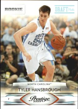 2009-10 Panini Prestige - Draft Picks Light Blue #222 Tyler Hansbrough Front