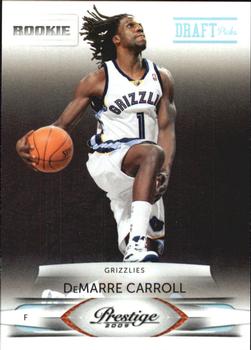 2009-10 Panini Prestige - Draft Picks Light Blue #227 DeMarre Carroll Front