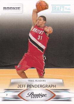 2009-10 Panini Prestige - Draft Picks Light Blue #231 Jeff Pendergraph Front