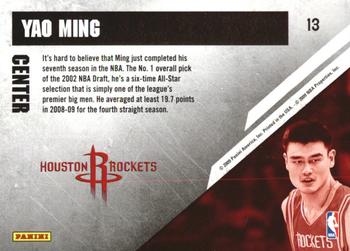 2009-10 Panini Prestige - Franchise Favorites #13 Yao Ming Back