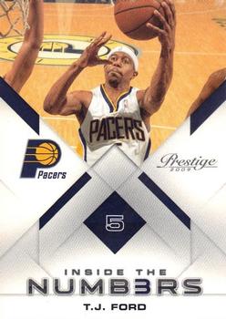 2009-10 Panini Prestige - Inside the Numbers #5 T.J. Ford Front