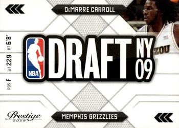 2009-10 Panini Prestige - NBA Draft Class #26 DeMarre Carroll Front