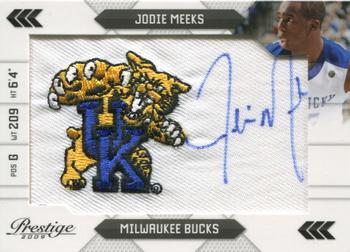 2009-10 Panini Prestige - NBA Draft Class Autographs Logos College #33 Jodie Meeks Front