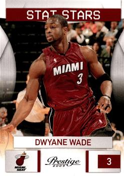 2009-10 Panini Prestige - Stat Stars #7 Dwyane Wade Front