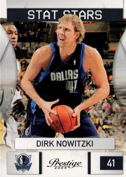 2009-10 Panini Prestige - Stat Stars #10 Dirk Nowitzki Front