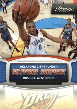 2009-10 Panini Prestige - Super Sophs #3 Russell Westbrook Front