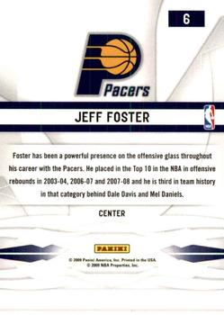 2009-10 Panini Prestige - True Colors #6 Jeff Foster Back