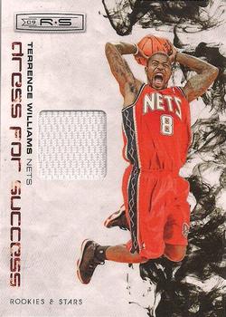 2009-10 Panini Rookies & Stars - Dress For Success Materials #10 Terrence Williams Front