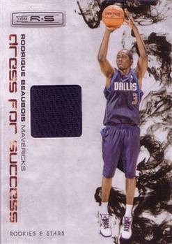2009-10 Panini Rookies & Stars - Dress For Success Materials #23 Rodrigue Beaubois Front