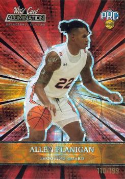 2021-22 Wild Card Alumination - Red Chase Holo-Lux Crystals Holo Paper #ABC-3 Allen Flanigan Front