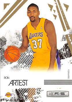 2009-10 Panini Rookies & Stars - Gold #41 Ron Artest Front