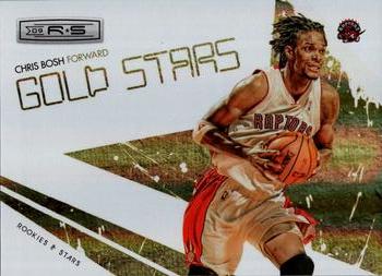 2009-10 Panini Rookies & Stars - Gold Stars Holofoil #9 Chris Bosh Front