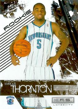 2009-10 Panini Rookies & Stars Longevity #121 Marcus Thornton Front