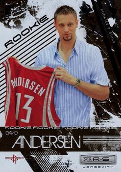 2009-10 Panini Rookies & Stars Longevity #130 David Andersen Front